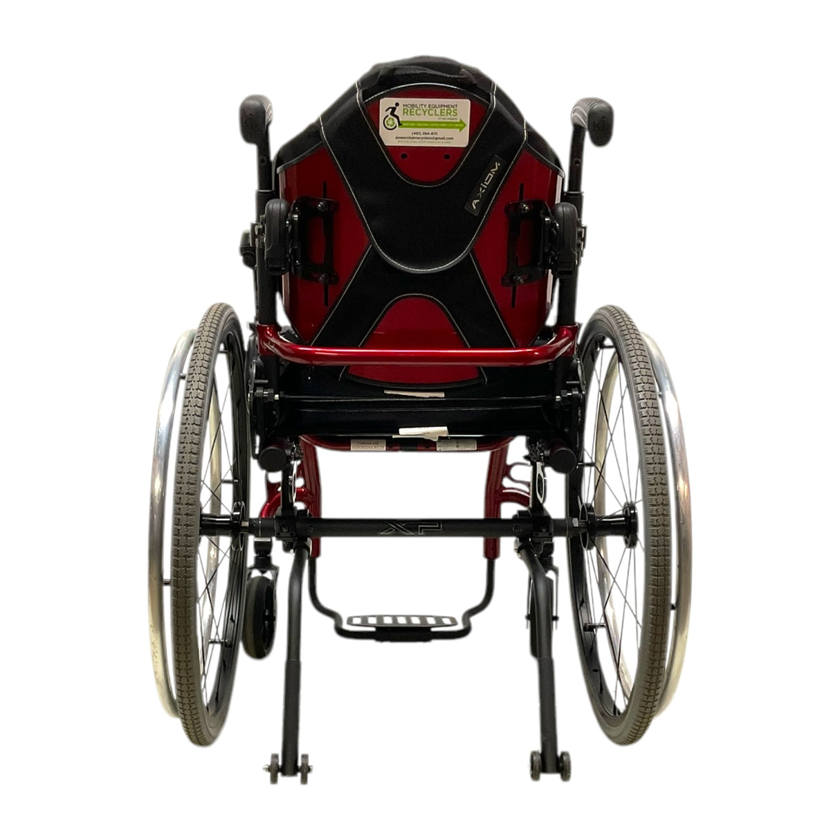 Back View of Ki Mobility Rogue XPe Wheelchair