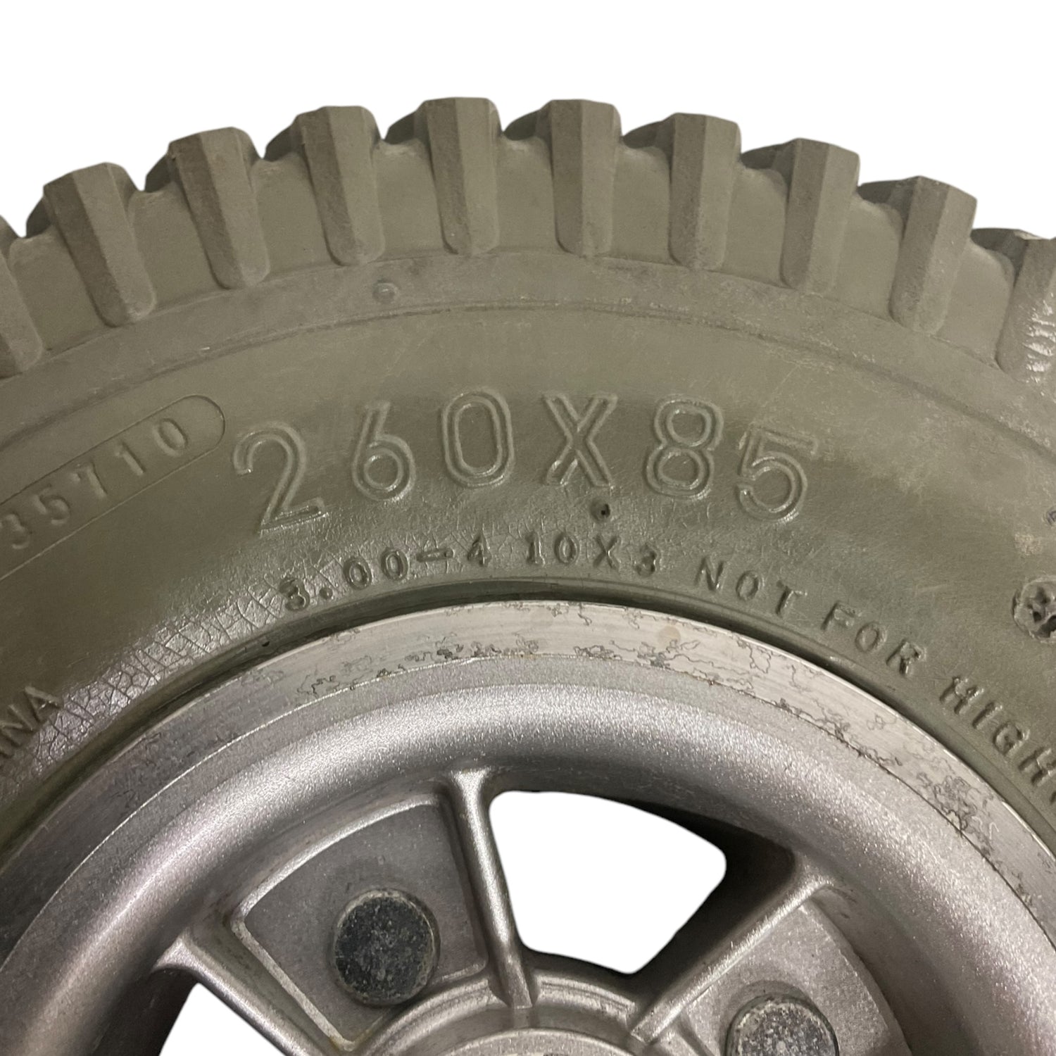 Set of Flat-Free Drive Wheel Assemblies for ActiveCare Pilot, Medalist, Renegade, Intrepid Power Chairs & ActiveCare Pilot Scooters