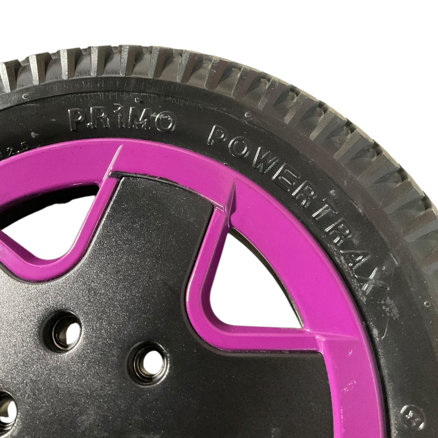 Pair of Flat-Free Drive Wheels for Invacare TDX SP2 Power Chairs | 14" x 3" | 60102669