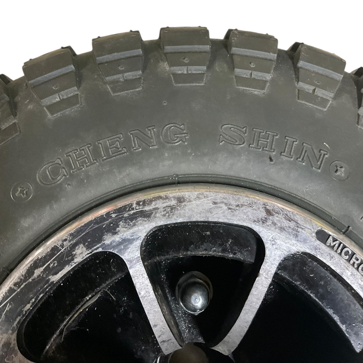 Set of Drive Wheels for Pride Mobility Jazzy/Quantum 1450 Power Chairs | 14" x 4" | WHLASMB7110036