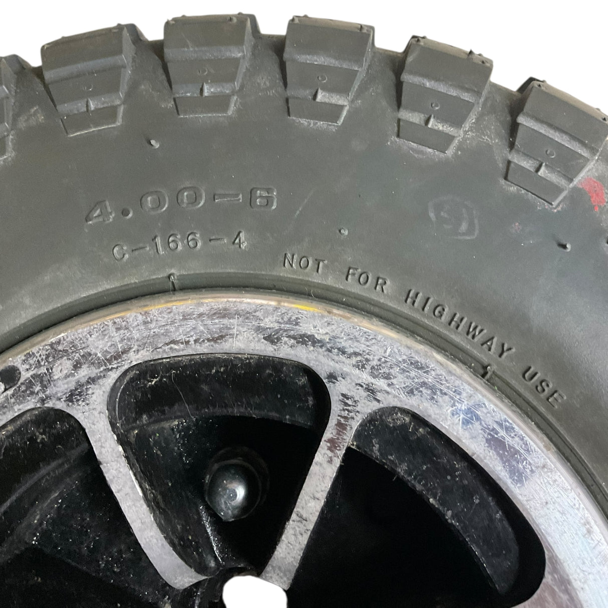 Set of Drive Wheels for Pride Mobility Jazzy/Quantum 1450 Power Chairs | 14" x 4" | WHLASMB7110036