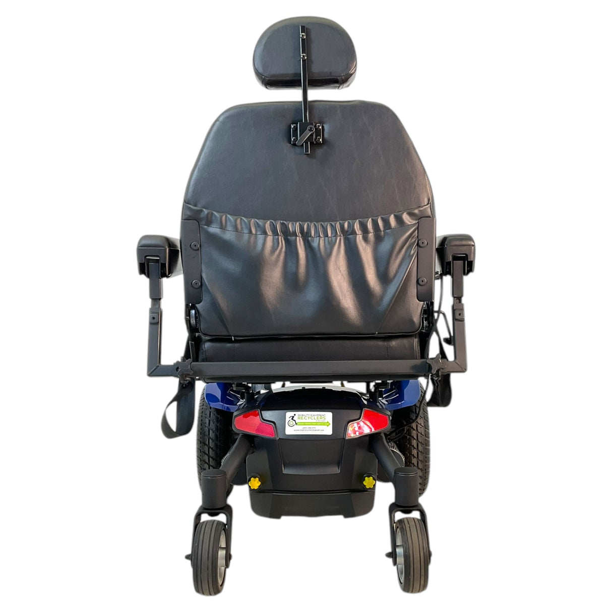 Back View of Pride Mobility Jazzy Elite HD