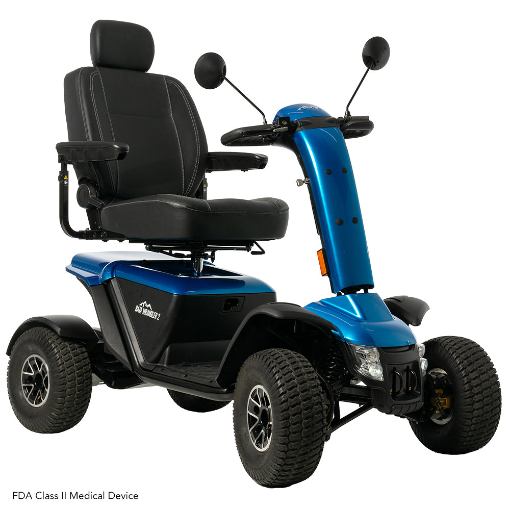 New Pride Mobility Baja Wrangler 2 Heavy Duty Mobility Scooter | Max Speed 11 MPH | 450 LBS Weight Capacity