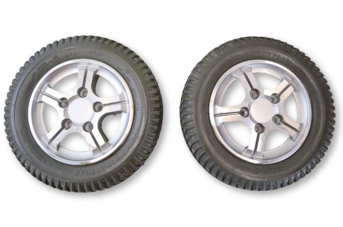 Drive Wheel for Pride Mobility Quantum 600, 6000, and R-4000 Power Chairs | Primo PowerTrax | WHLASMB1769 | 14" x 3"