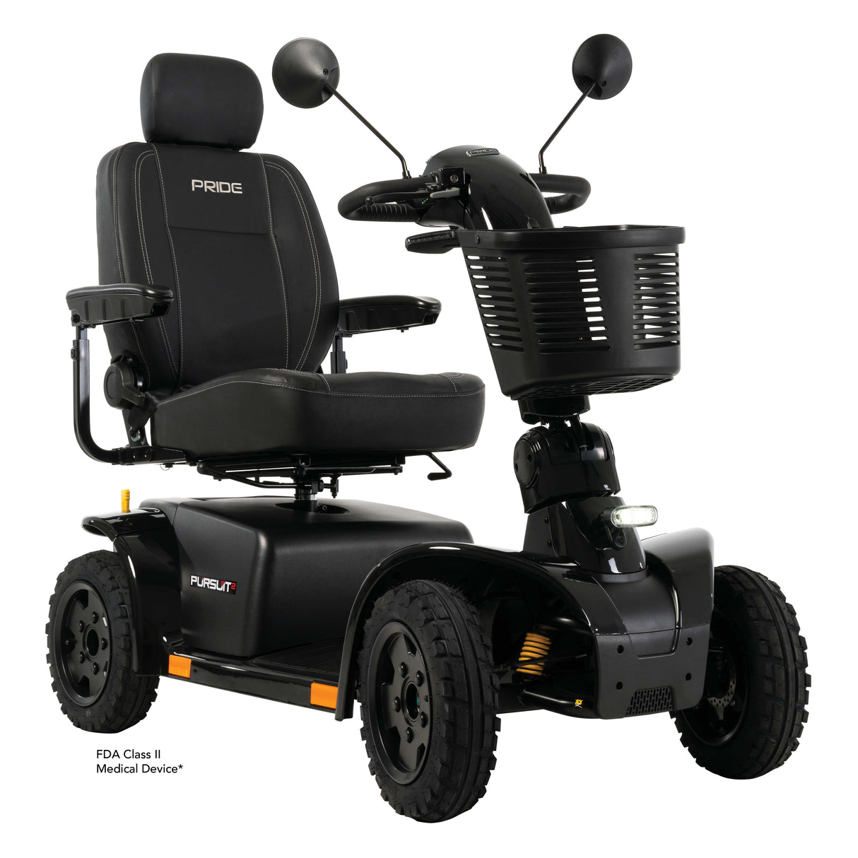 New Pride Mobility Pursuit 2 4-Wheel Heavy Duty Scooter | SC7132 | 40 Mile Driving Range