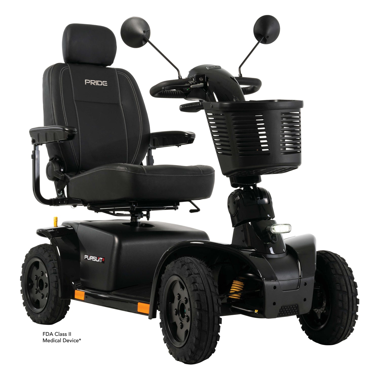 New Pride Mobility Pursuit 2 4-Wheel Heavy Duty Scooter | SC7132 | 40 Mile Driving Range