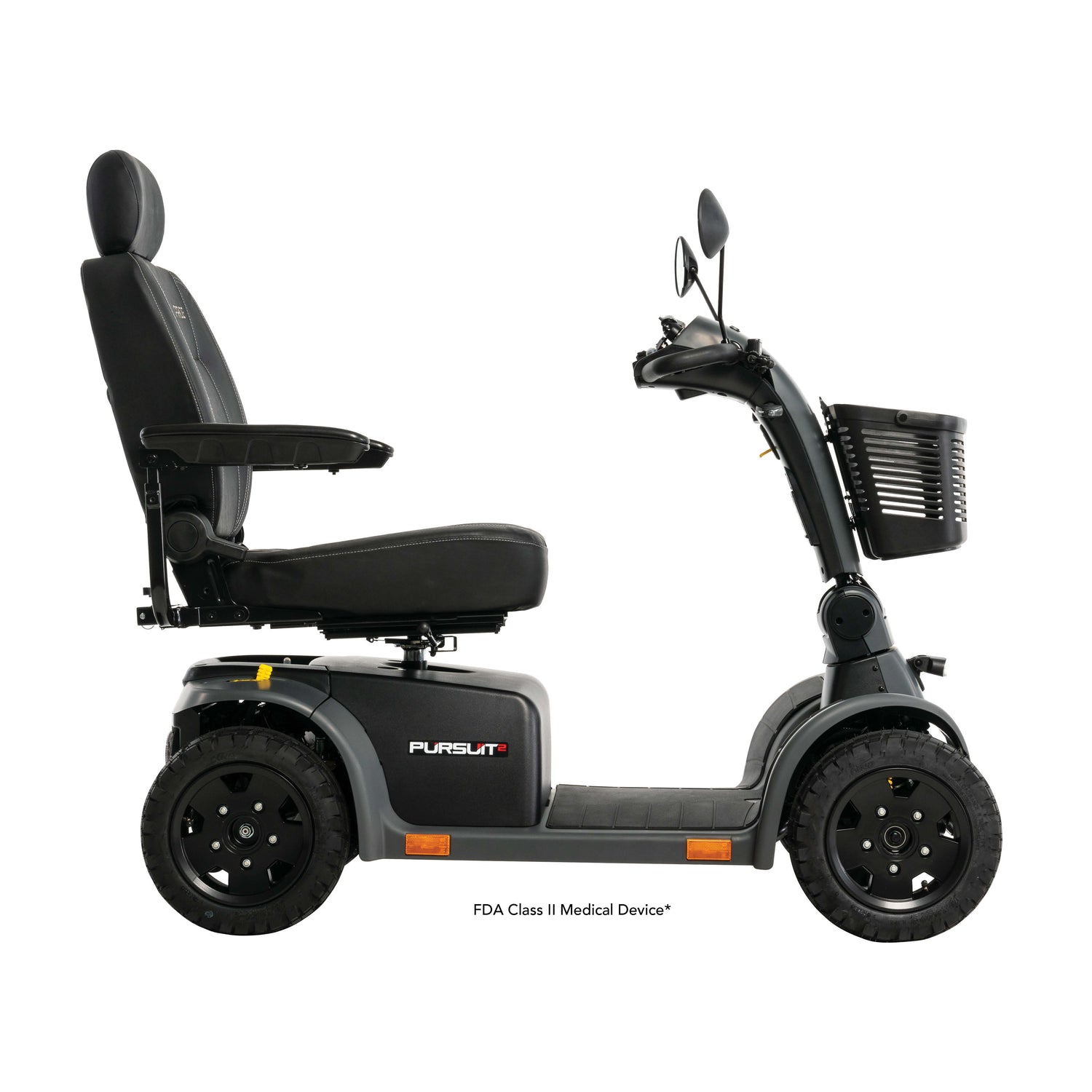 New Pride Mobility Pursuit 2 4-Wheel Heavy Duty Scooter | SC7132 | 40 Mile Driving Range