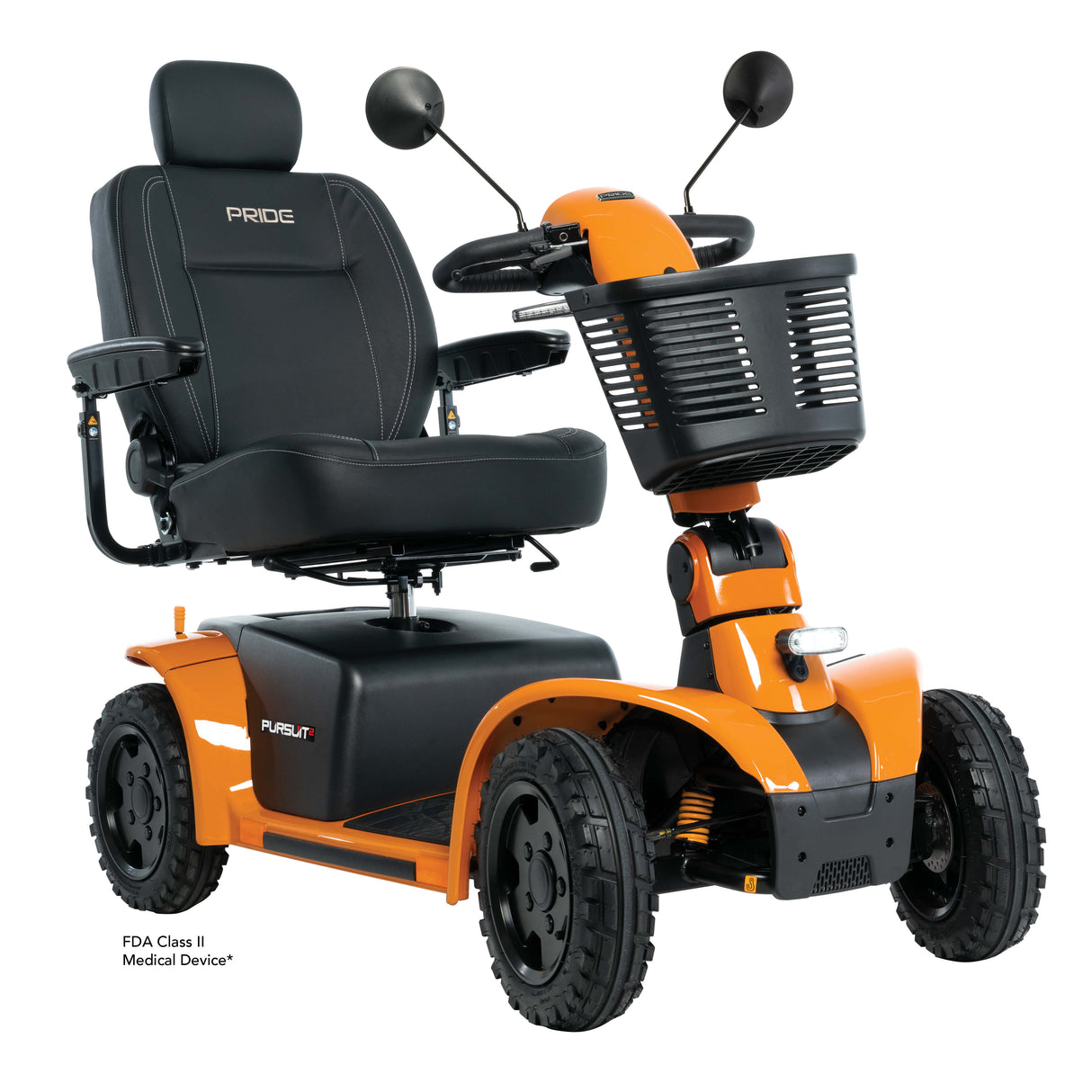 New Pride Mobility Pursuit 2 4-Wheel Heavy Duty Scooter | SC7132 | 40 Mile Driving Range