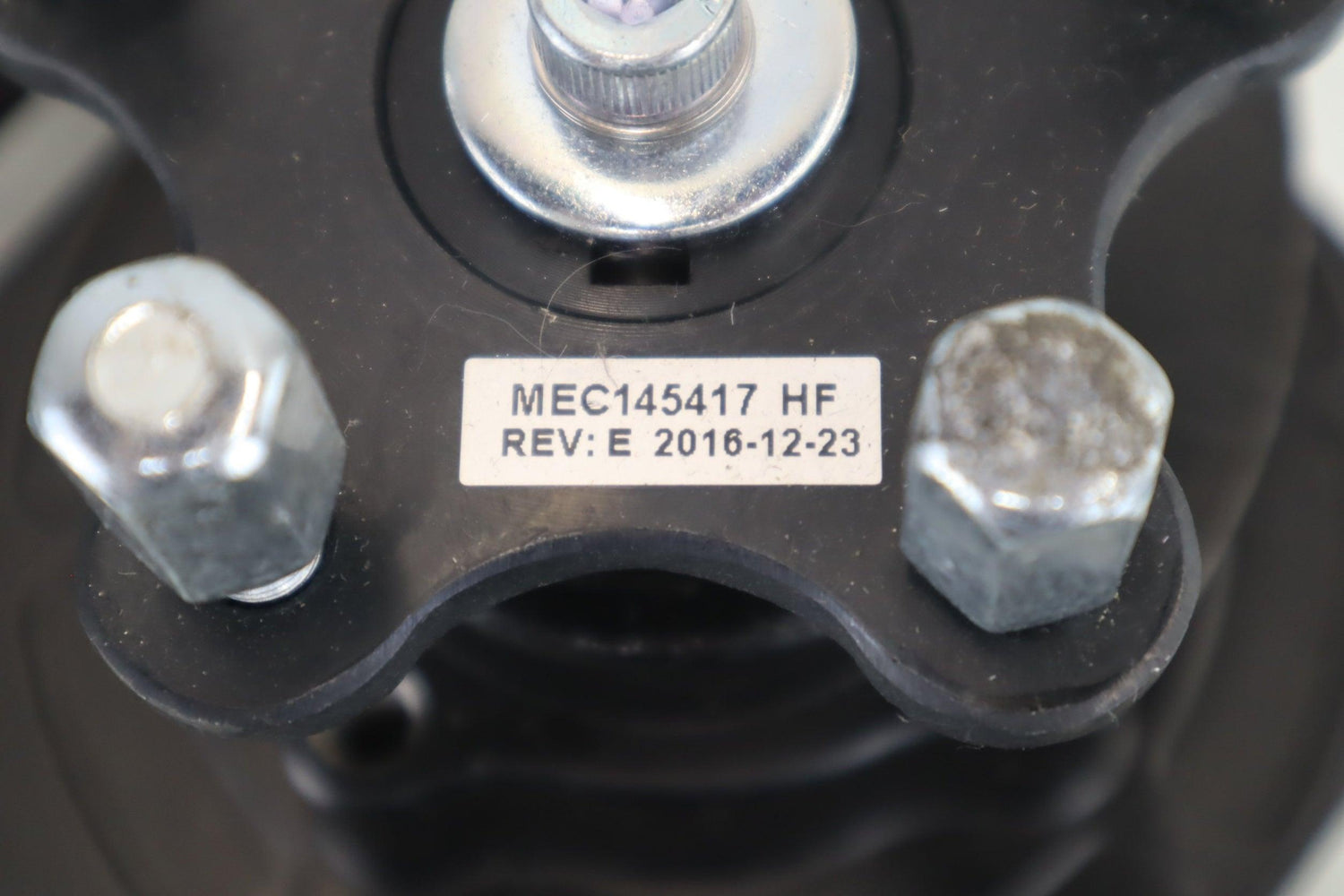 wheel hub on a motor for the Quantum Q6 Edge 2, 2.0x, and 3 viewed from the side at an angle