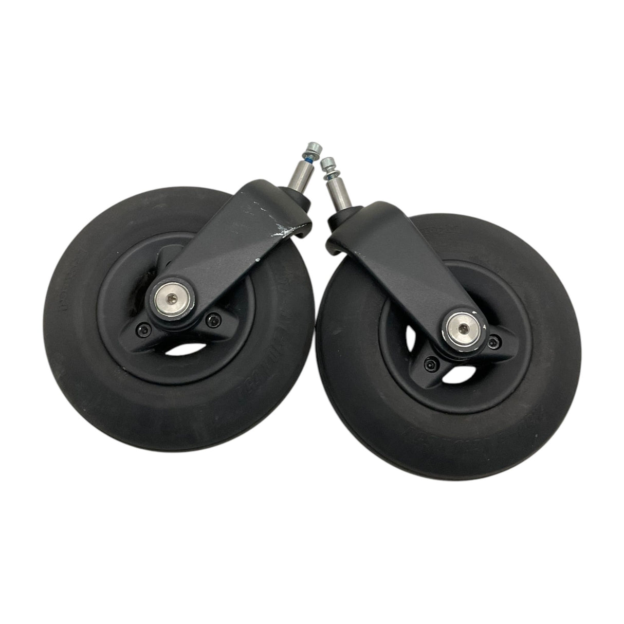 Set of 8 x 2.5 in Caster Wheels with Forks for Permobil F3 & F5 Power Chairs | 210 x 65