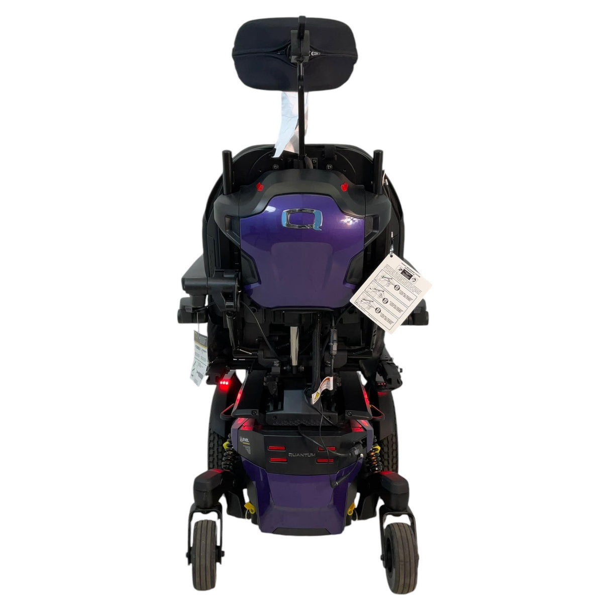 Back View of Pride Quantum Q6 Edge 3 Stretto