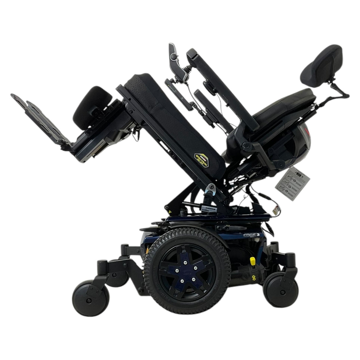 2021 Pride Mobility Quantum Q6 Edge 3 Rehab Power Wheelchair | 20 x 20 inch Seat | Only 6 Miles!