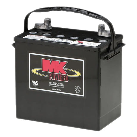 Front view of MK 12V 55AH 22NF AGM battery