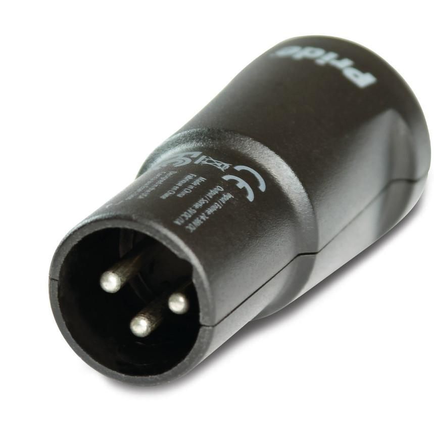 Backside of XLR USB accessory