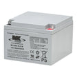 Front view of MK 12V 26AH Sealed Lead Acid Battery