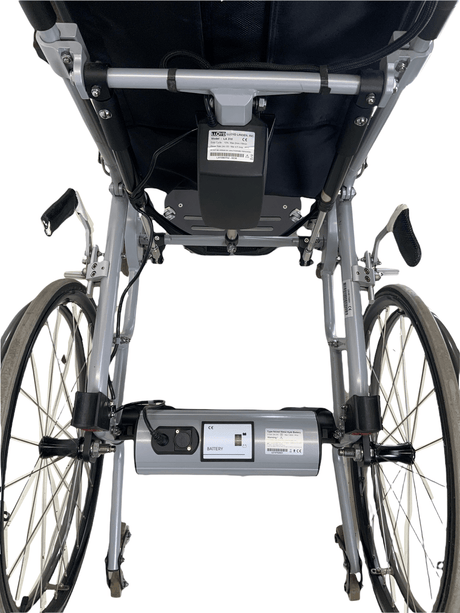 2017 Karman XO-101 Power Assist Standing Manual Wheelchair | 18" x 16" | 250lbs-Mobility Equipment for Less