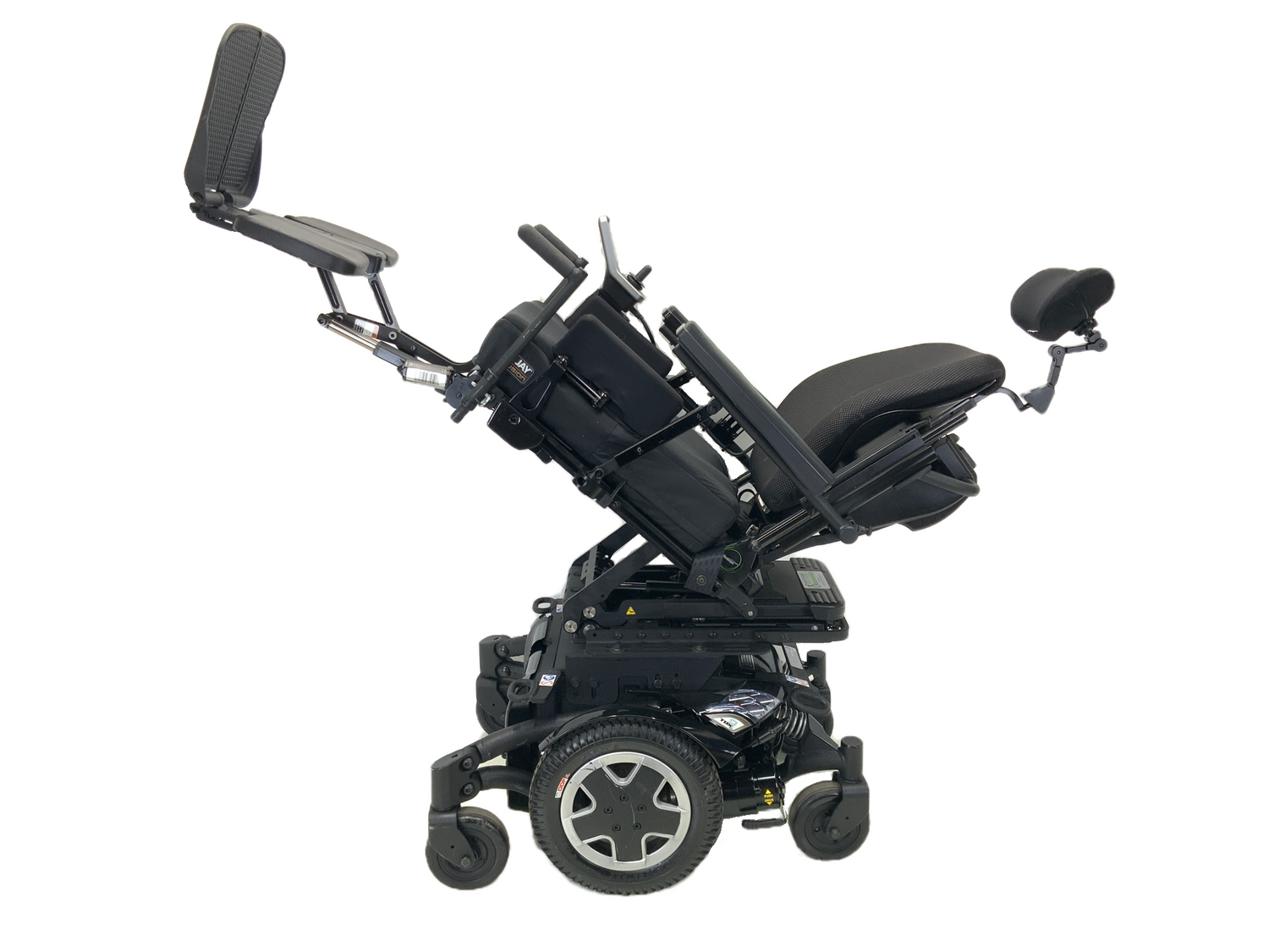 2018 Invacare TDX SP 2 Power Chair | 18" x 21" Seat | Seat Elevate, Tilt, Recline, Power Legs-Mobility Equipment for Less