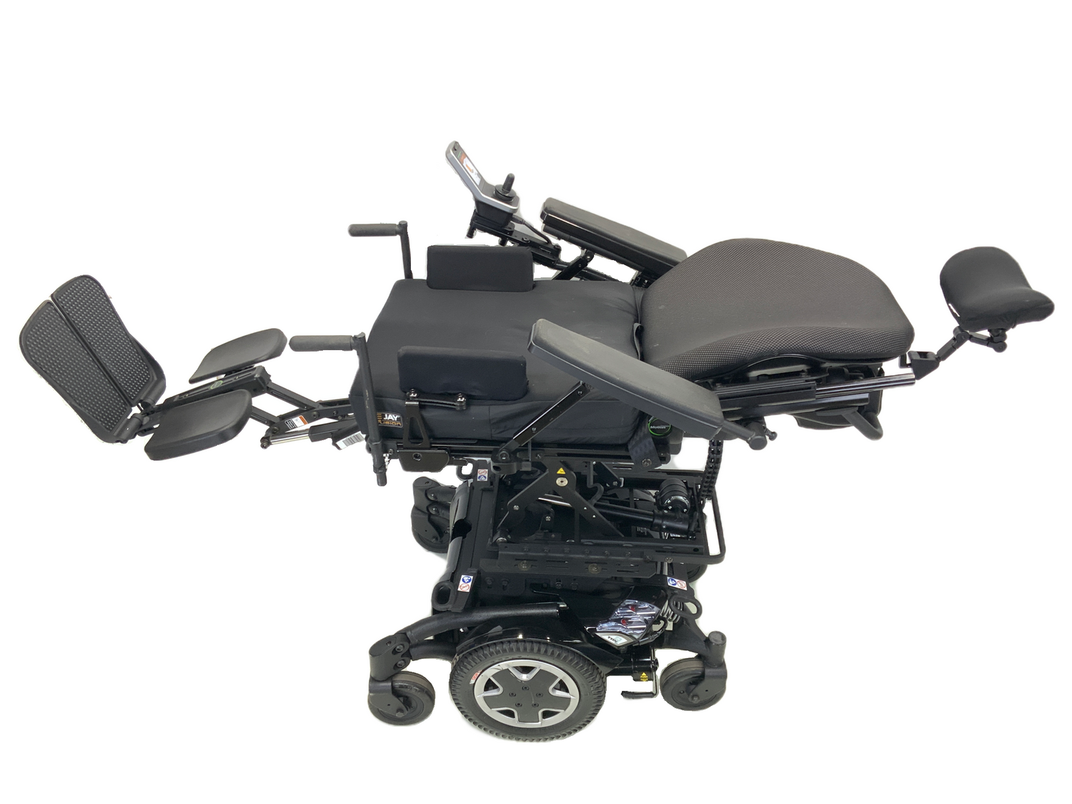 2018 Invacare TDX SP 2 Power Chair | 18" x 21" Seat | Seat Elevate, Tilt, Recline, Power Legs-Mobility Equipment for Less