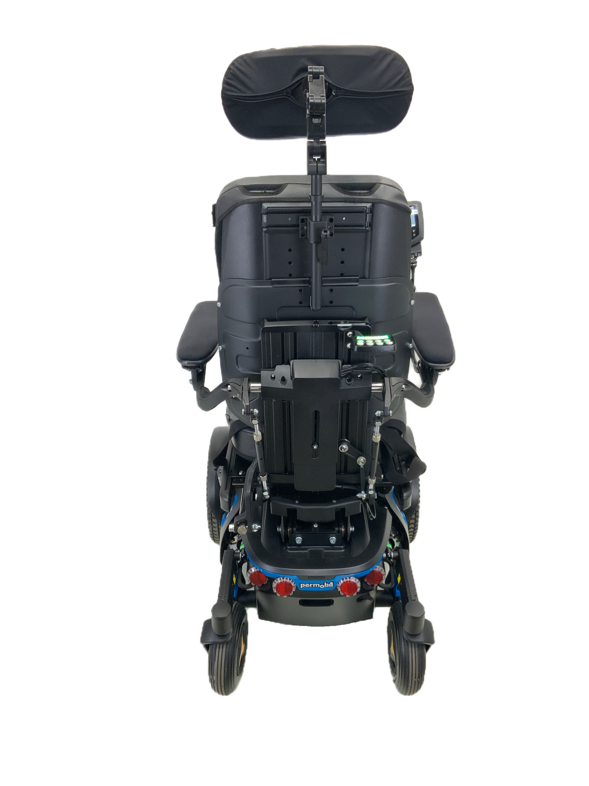 2018 Permobil F3 Corpus Power Chair | 19" x 20" Seat | Tilt, Recline, Power Legs, Seat Elevate | Only 0.9 Miles! | Compact Joystick With Display-Mobility Equipment for Less