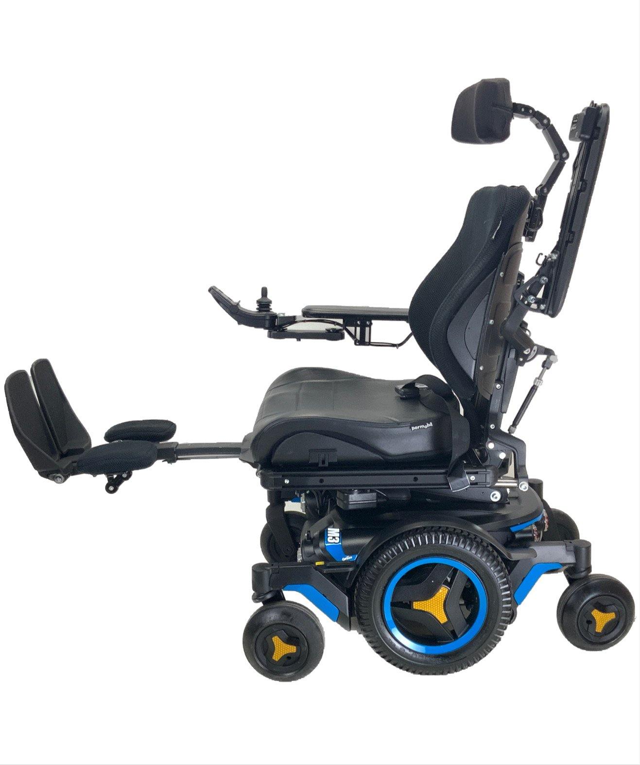 2018 Permobil M3 Corpus Rehab Power Chair | Tilt, Recline, Power Legs | 17" x 20" Seat-Mobility Equipment for Less