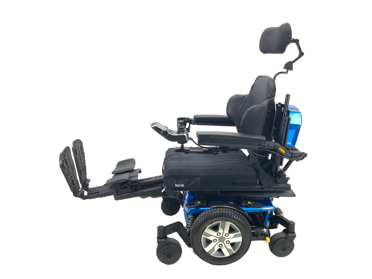 2018 Quantum Q6 Edge 2.0 iLevel Power Chair | 18" x 20" Seat | Tilt, Recline, Power Legs-Mobility Equipment for Less