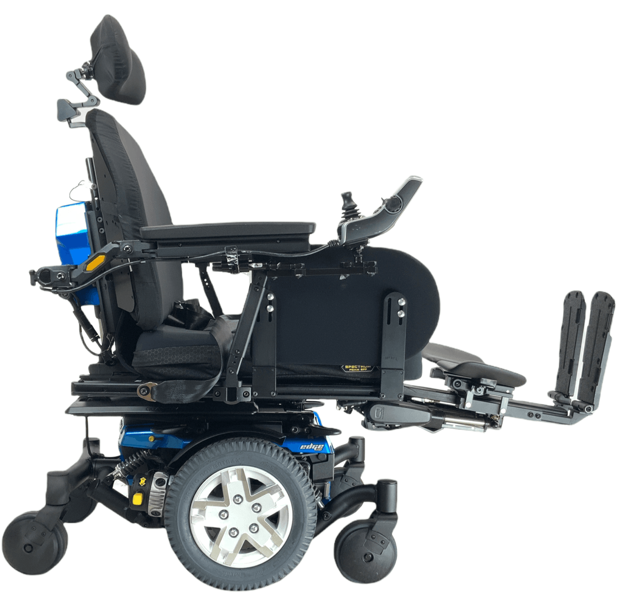 2018 Quantum Q6 Edge HD Bariatric Rehab Power Wheelchair | 23 x 24 Seat | Tilt, Recline, Power Legs | Only 6 Miles!-Mobility Equipment for Less