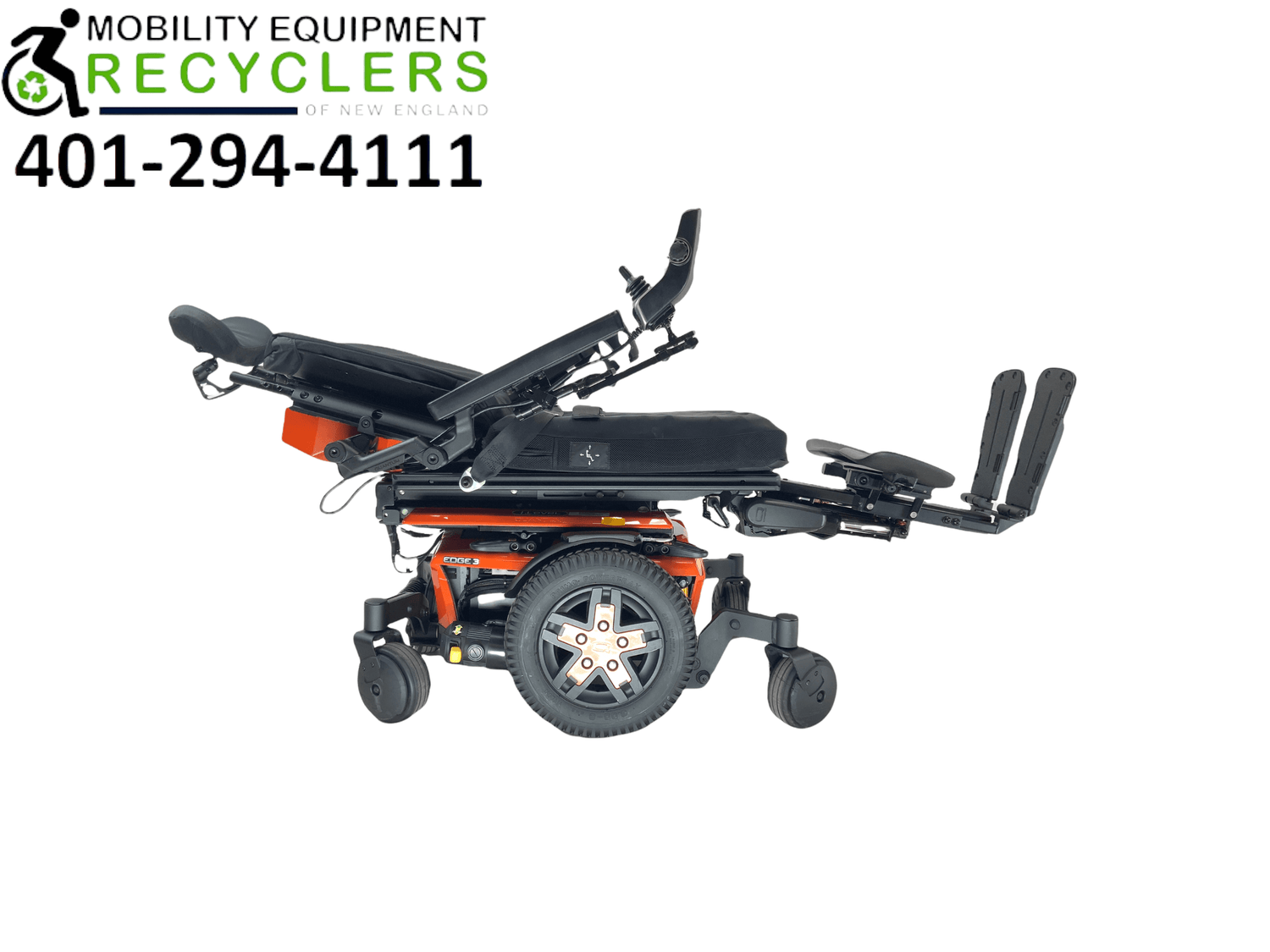 2019 Pride Mobility Quantum Q6 Edge 3 With Tru-Balance 3 & i-Level Rehab Power Chair | 16" x 20" Seat | Seat Elevate, Tilt, Recline, Power Legs, Power Extending Legs-Mobility Equipment for Less