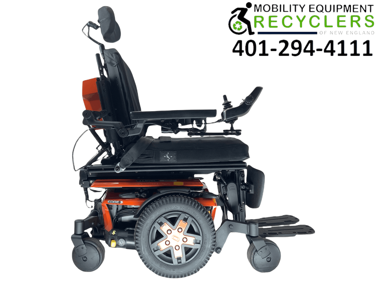 2019 Pride Mobility Quantum Q6 Edge 3 With Tru-Balance 3 & i-Level Rehab Power Chair | 16" x 20" Seat | Seat Elevate, Tilt, Recline, Power Legs, Power Extending Legs-Mobility Equipment for Less