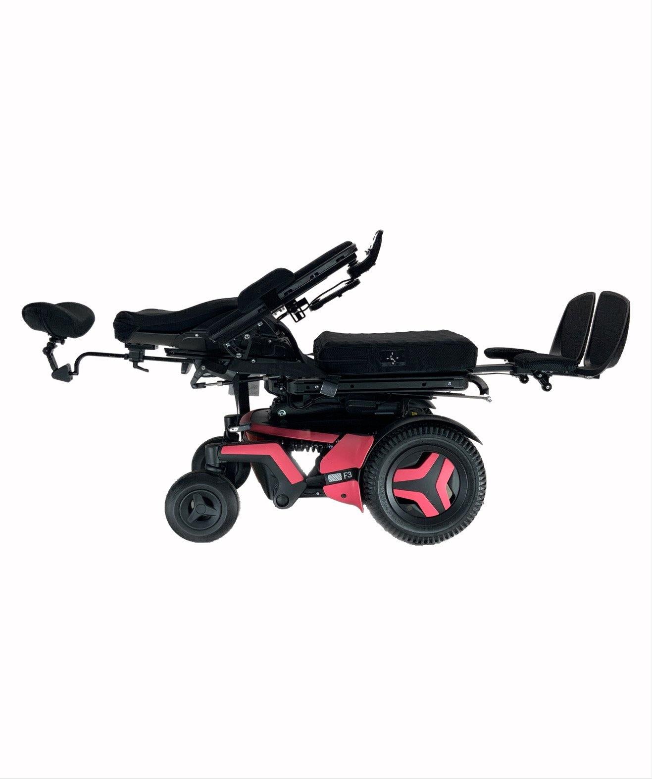 2020 Permobil F3 Rehab Power Chair | 0 Miles! | Tilt, Recline, Power Legs, Seat Elevate | 17 x 18 Seat-Mobility Equipment for Less