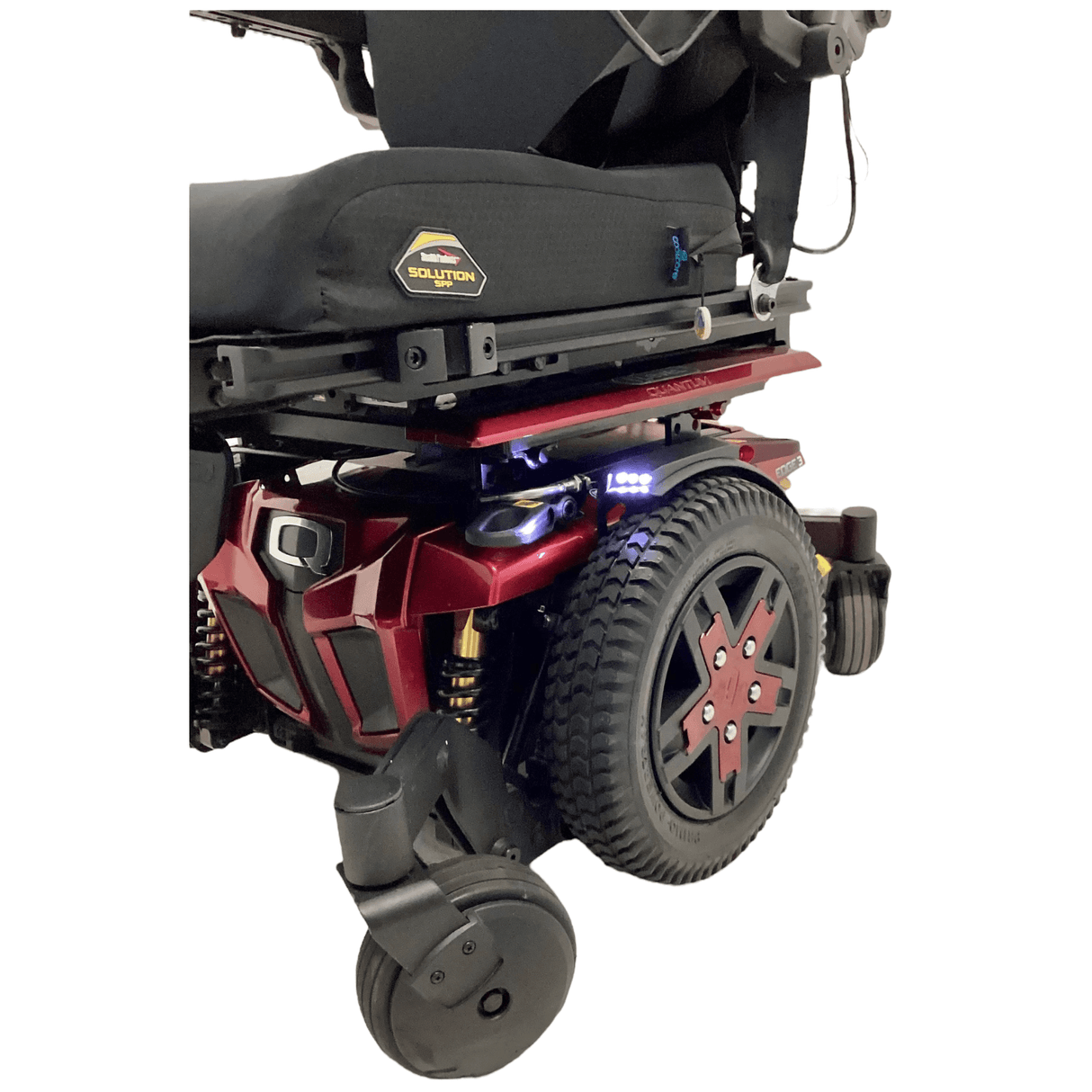 2020 Pride Mobility Quantum Q6 Edge 3 with iLevel Rehab Power Chair | 18 x 19 Seat | Tilt, Recline, Power Legs, Seat Elevate - Only 26 Miles! - Mobility Equipment for Less