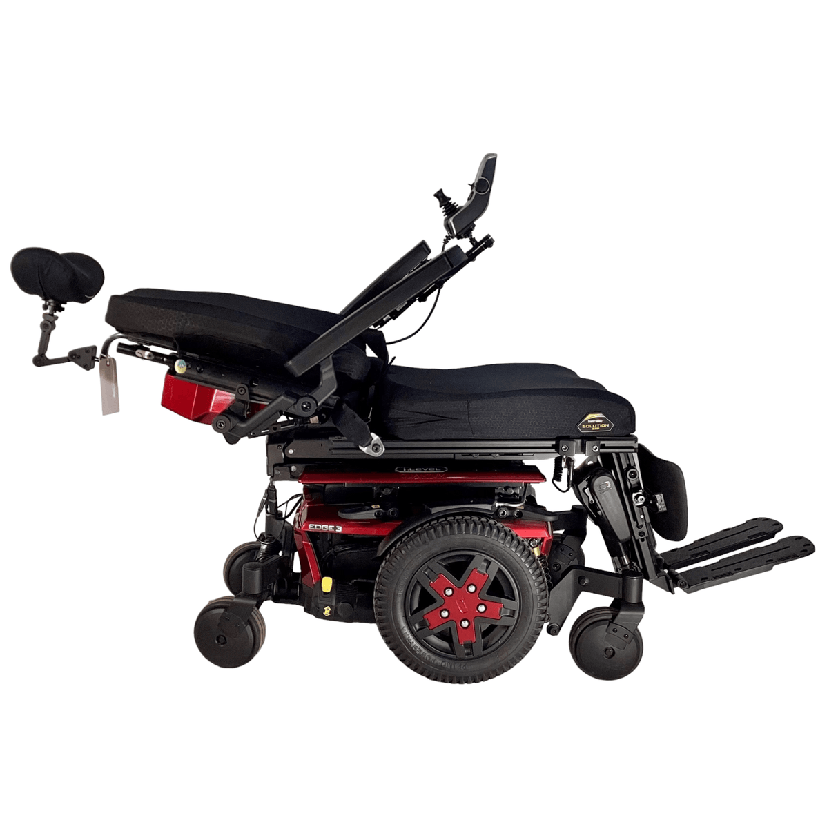 2020 Pride Mobility Quantum Q6 Edge 3 with iLevel Rehab Power Chair | 18 x 19 Seat | Tilt, Recline, Power Legs, Seat Elevate - Only 26 Miles! - Mobility Equipment for Less