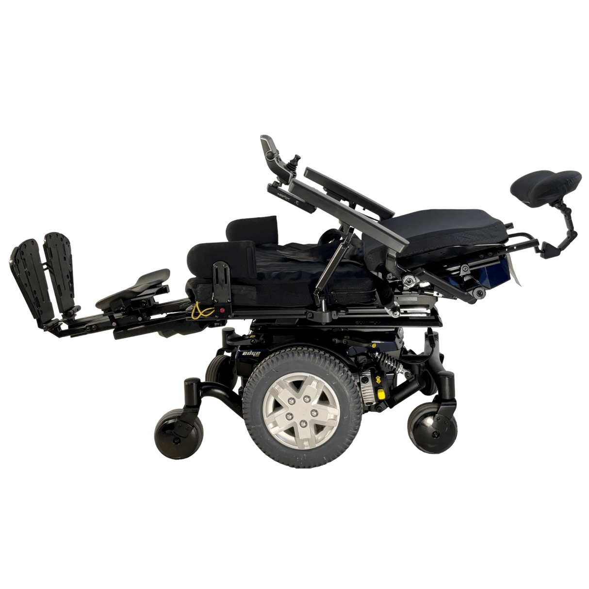 2020 Pride Mobility Quantum Q6 Edge HD Bariatric Power Chair | 22 x 22 Seat |  Transit Kit, Thigh Supports - Mobility Equipment for Less