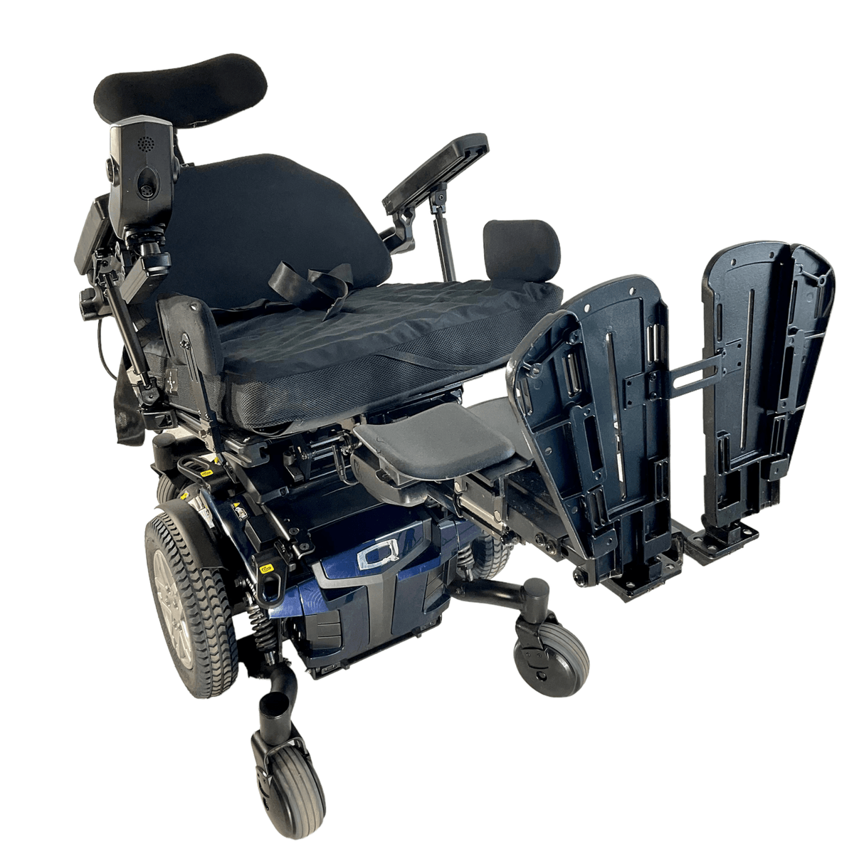 2020 Pride Mobility Quantum Q6 Edge HD Bariatric Power Chair | 22 x 22 Seat |  Transit Kit, Thigh Supports - Mobility Equipment for Less