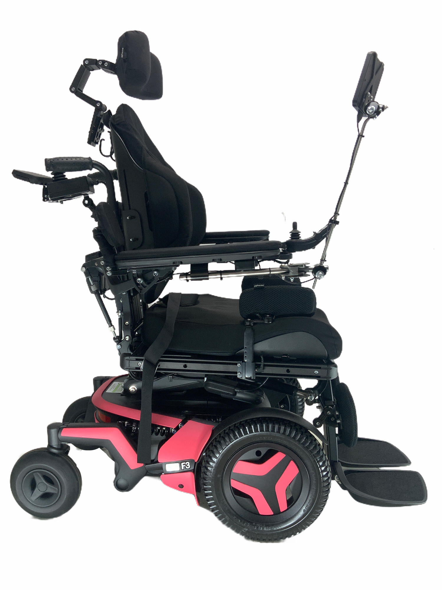 2021 Permobil F3 Rehab Power Chair | 15 x 21 Seat | Tilt, Recline, Power Legs, Seat Elevate | Only 13 Miles!-Mobility Equipment for Less