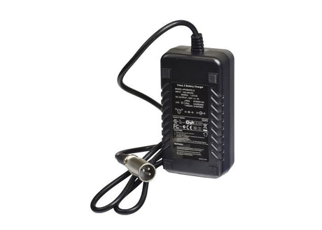 Underside view of Off-Board Battery Charger for Jazzy Passport and Jazzy Carbon