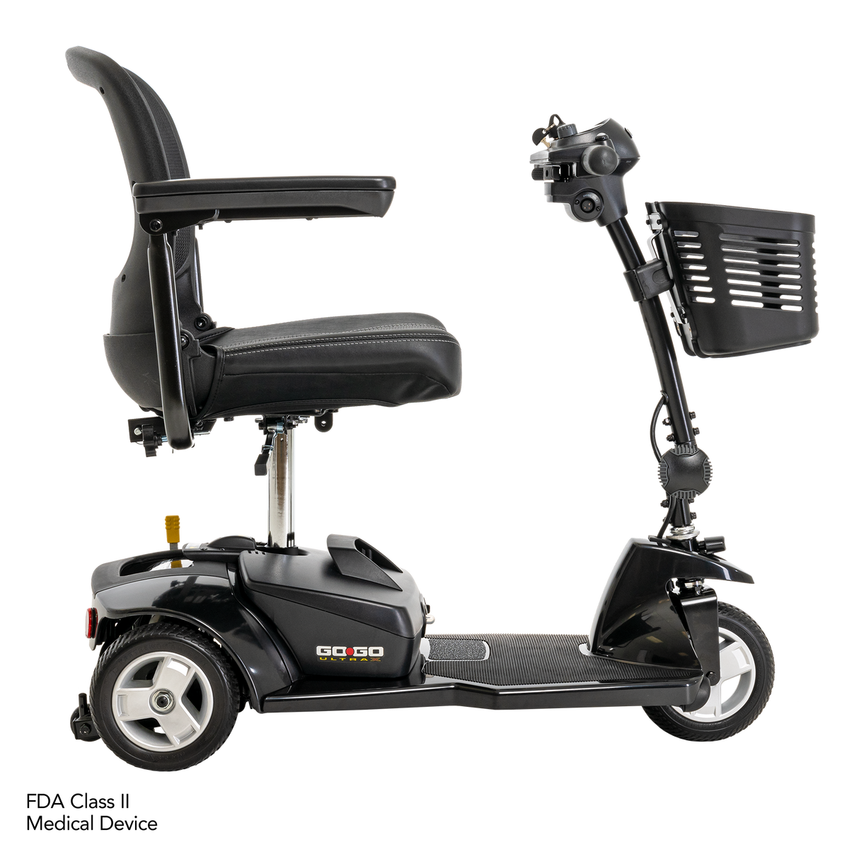 lightweight portable scooter go go ultra x 3-wheel