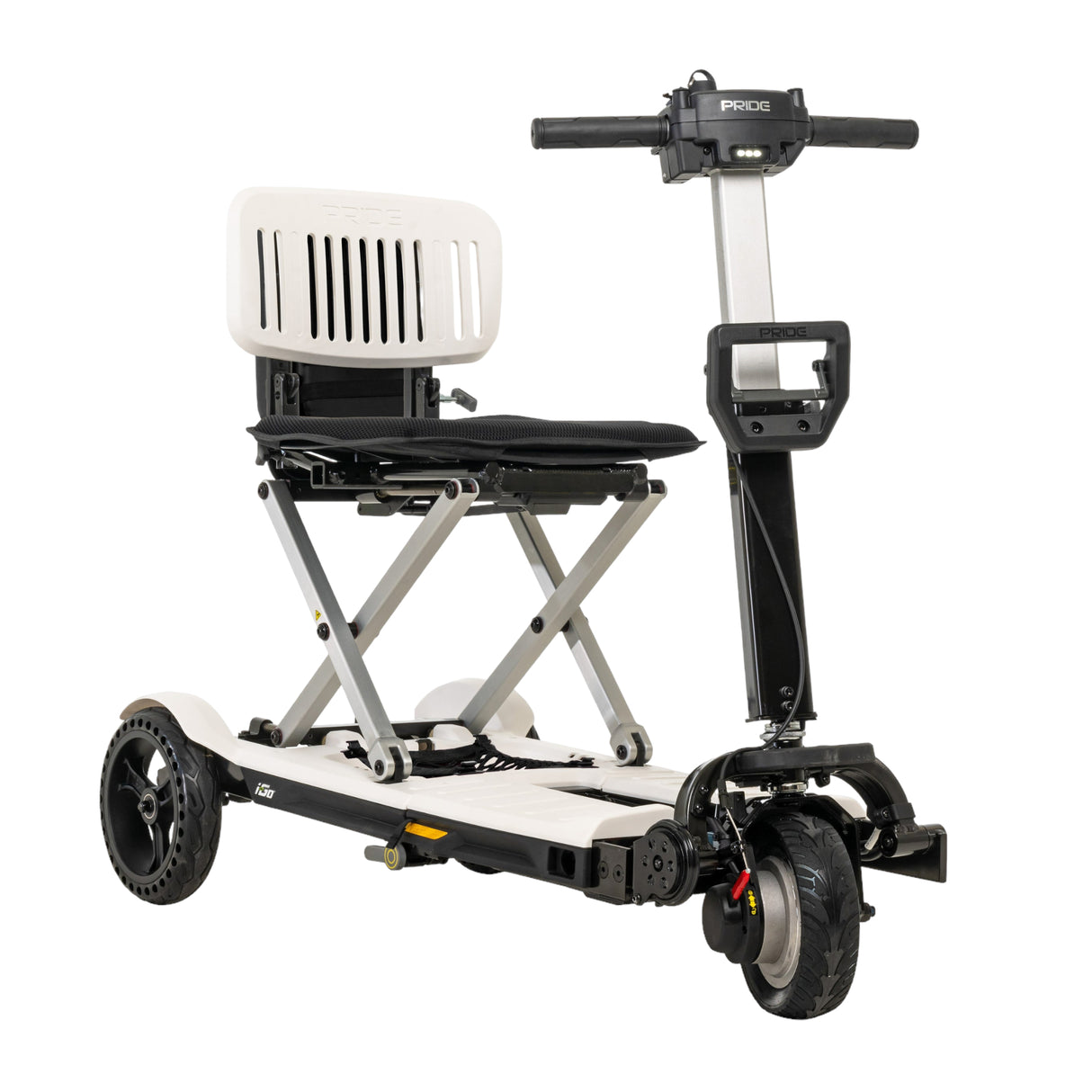 Right side of white i-Go scooter