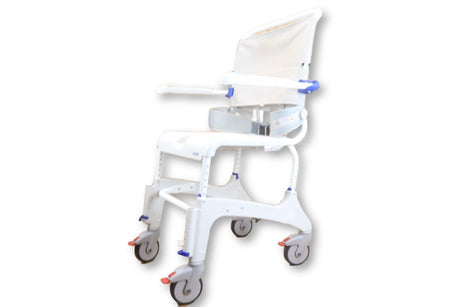 Aquatec Ocean XL Roll-In Bariatric Shower Commode Chair | 400 lbs. Limit-Mobility Equipment for Less