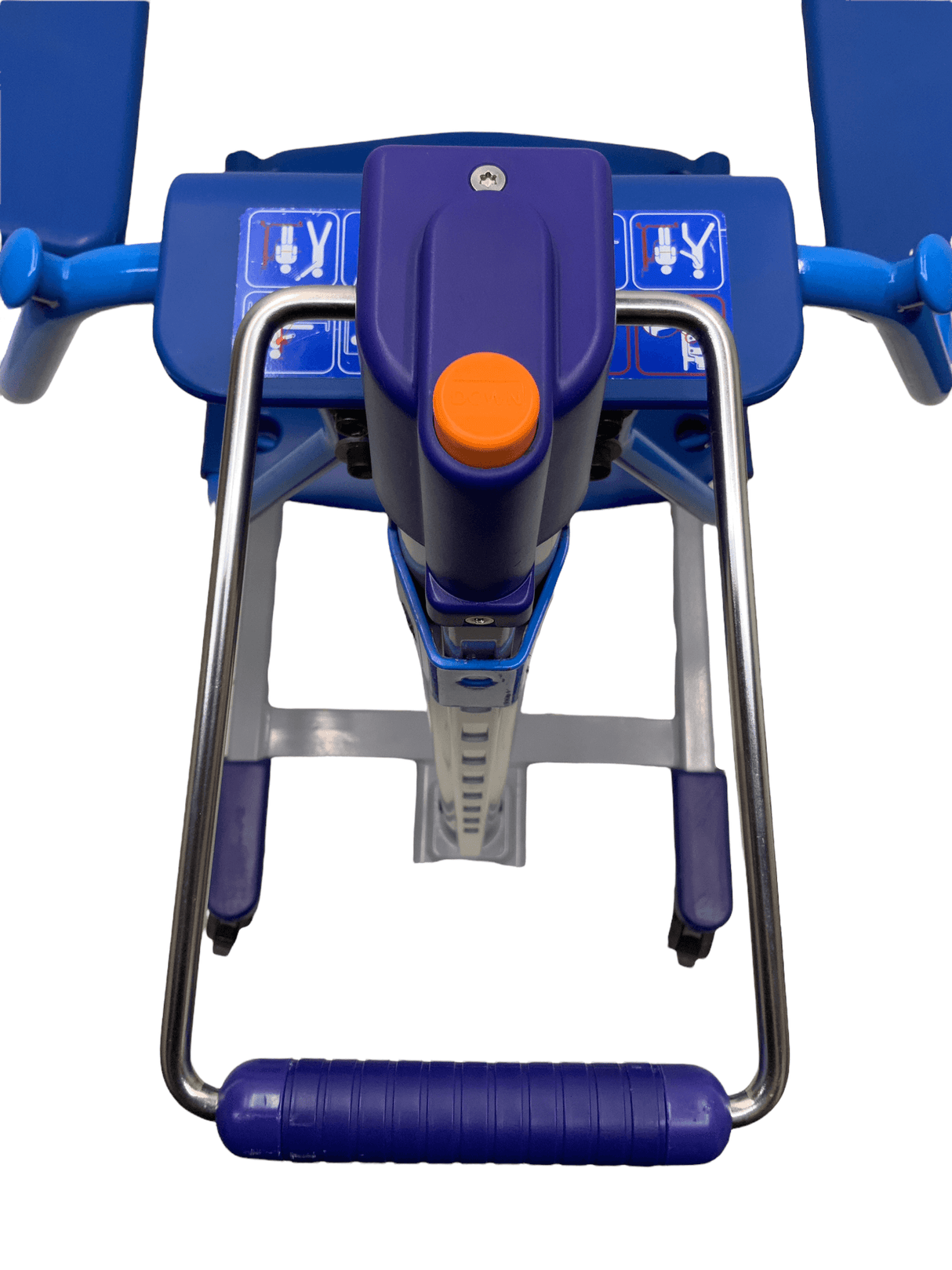 arjo humana 7263 manual bath lift handle