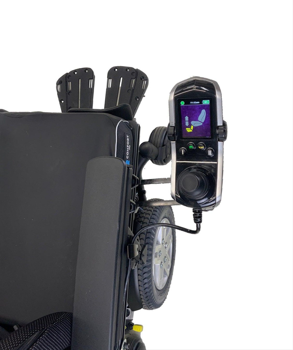 Brand New! 2020 Pride Mobility Quantum Edge HD Bariatric Heavy Duty Rehab Power Chair | 24 x 22 Seat | Tilt, Recline, Power Legs-Mobility Equipment for Less