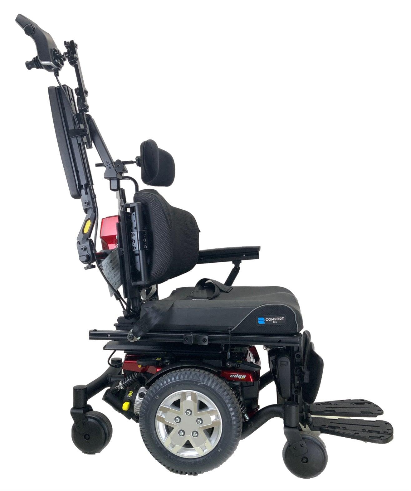Brand New! 2020 Pride Mobility Quantum Edge HD Bariatric Heavy Duty Rehab Power Chair | 24 x 22 Seat | Tilt, Recline, Power Legs-Mobility Equipment for Less