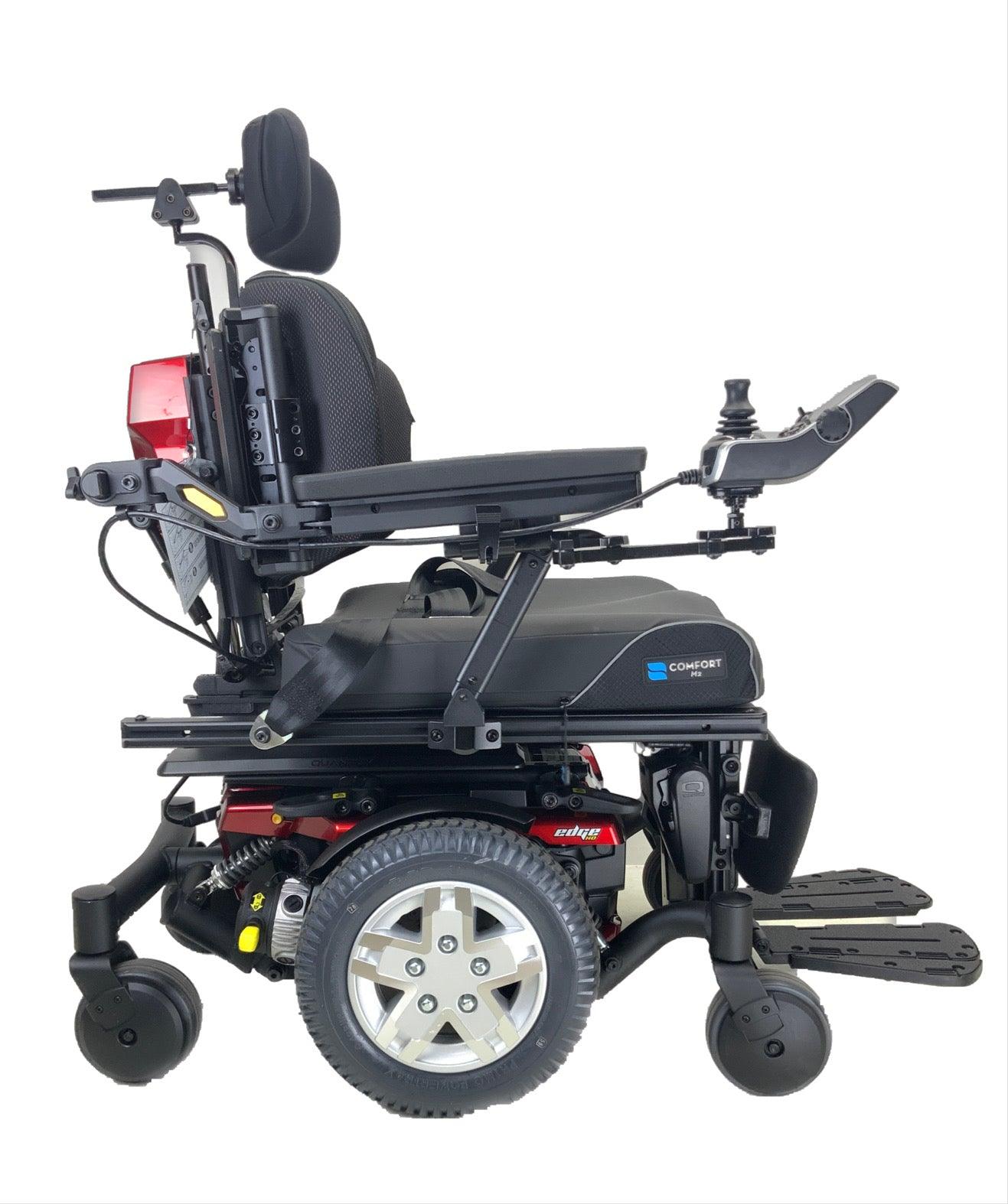 Brand New! 2020 Pride Mobility Quantum Edge HD Bariatric Heavy Duty Rehab Power Chair | 24 x 22 Seat | Tilt, Recline, Power Legs-Mobility Equipment for Less
