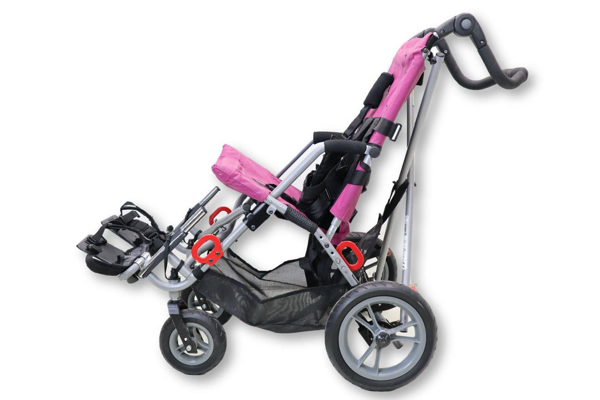 Convaid Cruiser 14 Special Needs Stroller Pediatric Wheelchair | 13" x 16" Seat | Adjustable Push Handle-Mobility Equipment for Less