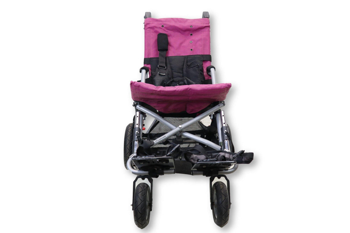 Convaid Cruiser 14 Special Needs Stroller Pediatric Wheelchair | 13" x 16" Seat | Adjustable Push Handle-Mobility Equipment for Less