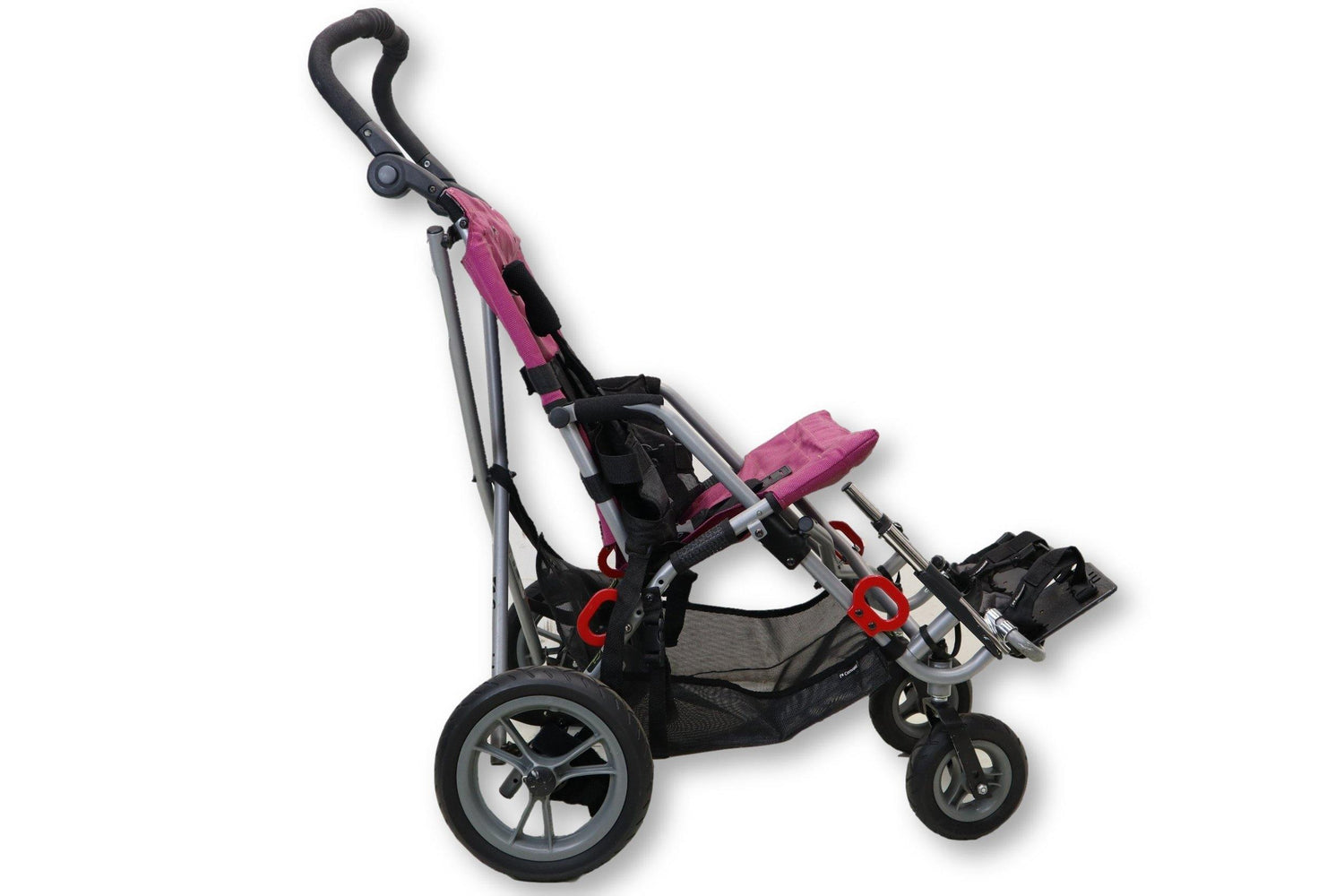 Convaid Cruiser 14 Special Needs Stroller Pediatric Wheelchair | 13" x 16" Seat | Adjustable Push Handle-Mobility Equipment for Less