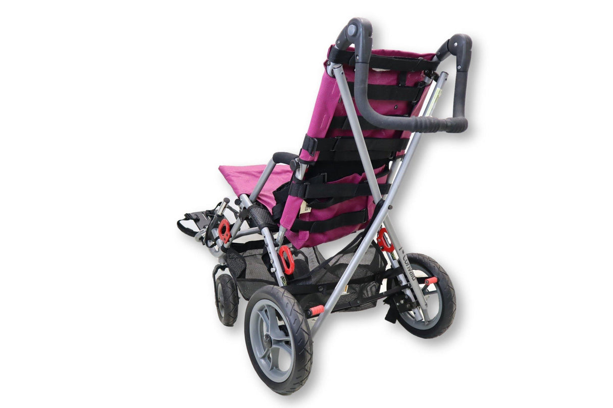 Convaid Cruiser 14 Special Needs Stroller Pediatric Wheelchair | 13" x 16" Seat | Adjustable Push Handle-Mobility Equipment for Less