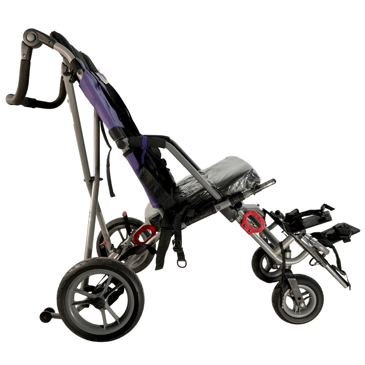 Convaid Cruiser CX12 Folding Pediatric Stroller | Transit Kit, Swing-Away Leg Rests, Heel Loops - Mobility Equipment for Less