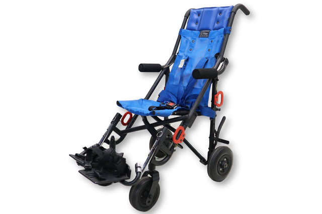 Convaid EZ-Rider 12 Special Needs Stroller Pediatric Wheelchair | 12" x 14" Seat | Collapsible Stroller-Mobility Equipment for Less