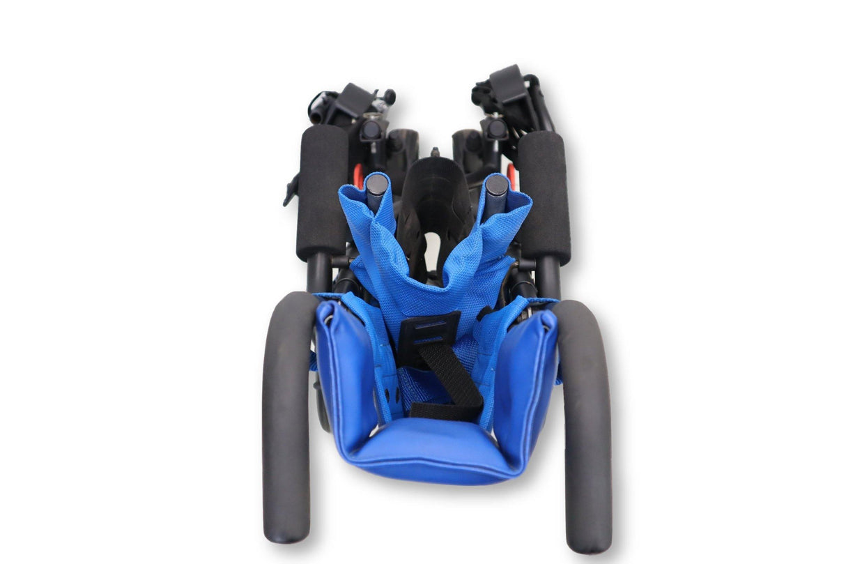 Convaid EZ-Rider 12 Special Needs Stroller Pediatric Wheelchair | 12" x 14" Seat | Collapsible Stroller-Mobility Equipment for Less