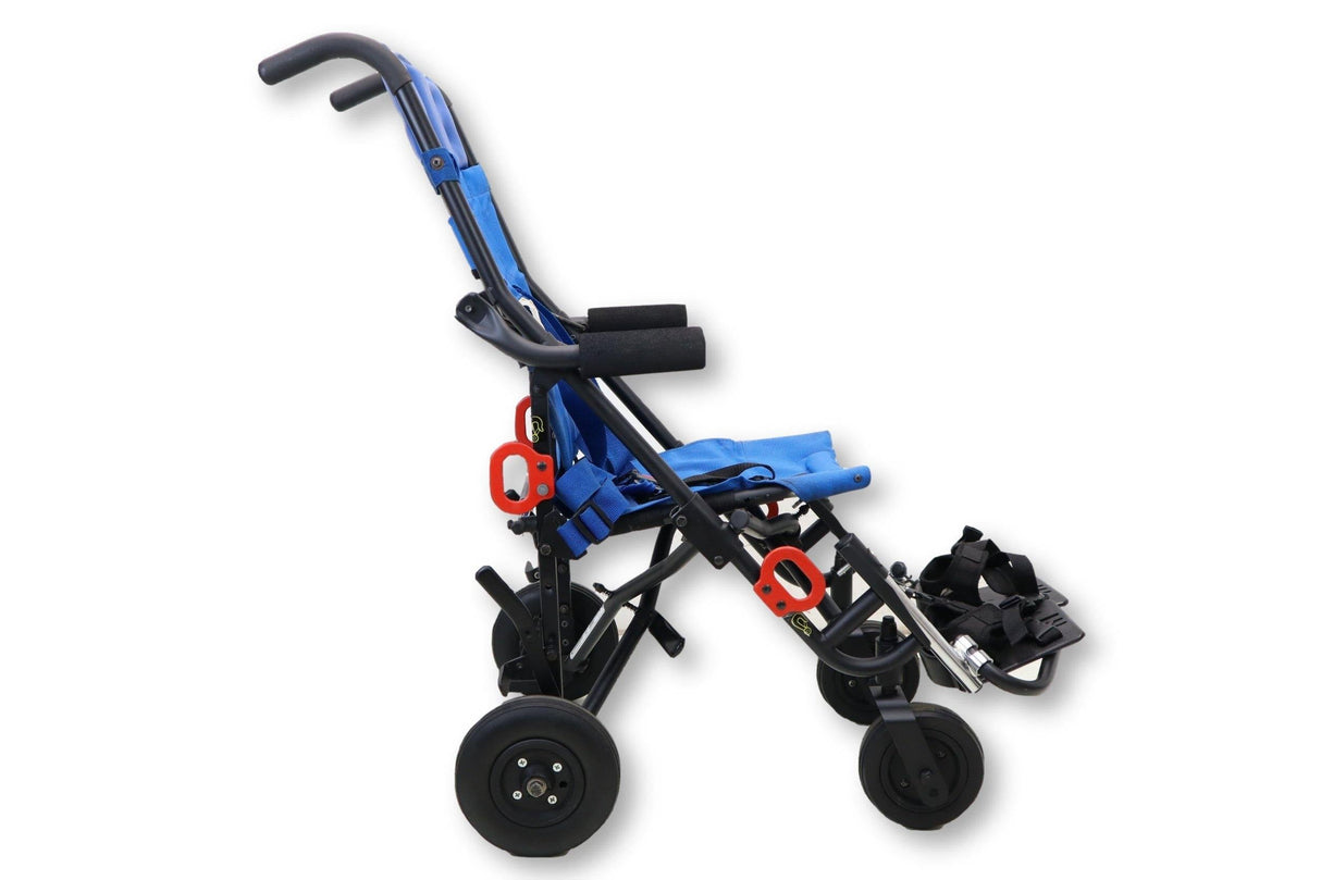 Convaid EZ-Rider 12 Special Needs Stroller Pediatric Wheelchair | 12" x 14" Seat | Collapsible Stroller-Mobility Equipment for Less